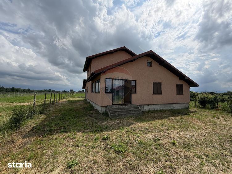 Casă cu 5 camere cu Teren 3960 Mp în Milcovul