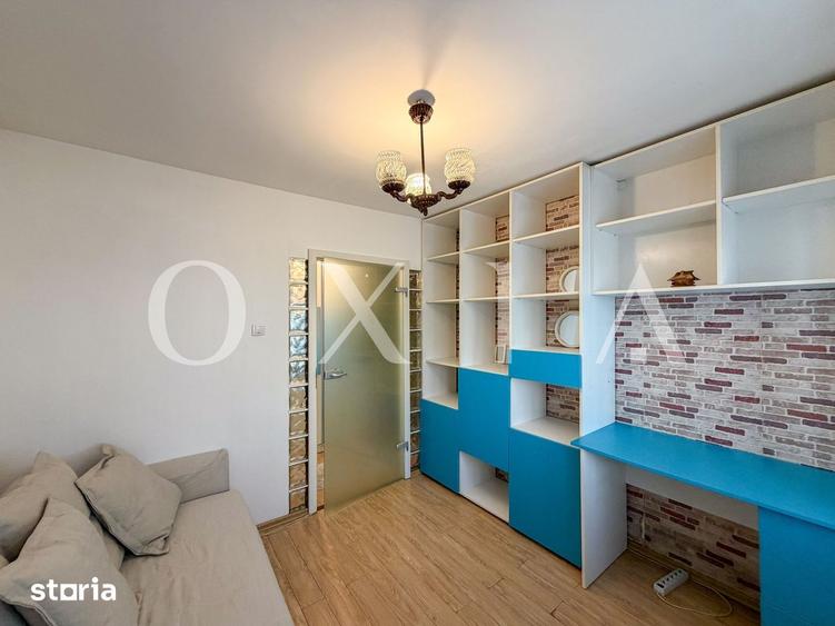 Apartament cu 3 camere, mobilat în Girocului