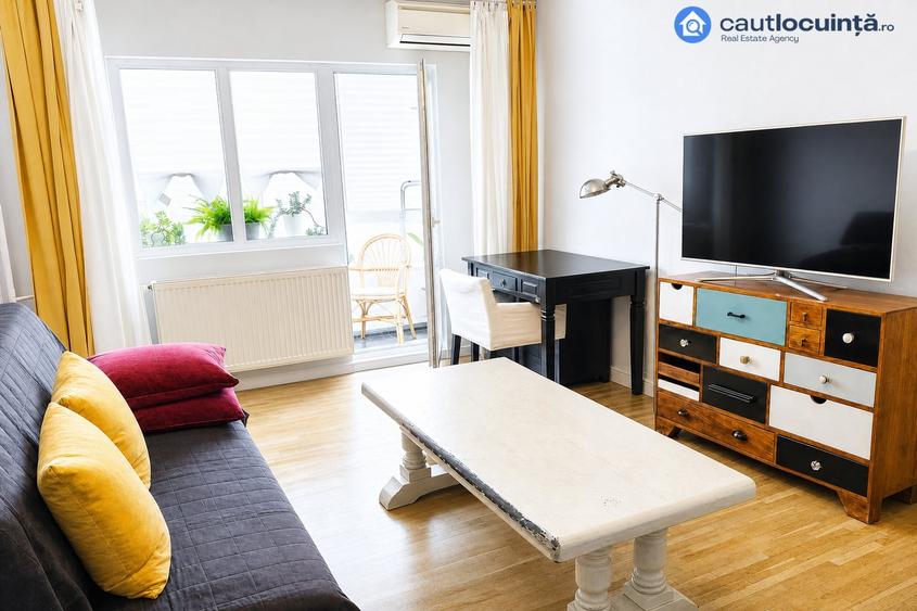 Apartament cu 2 camere decomandat, mobilat în Banu Manta
