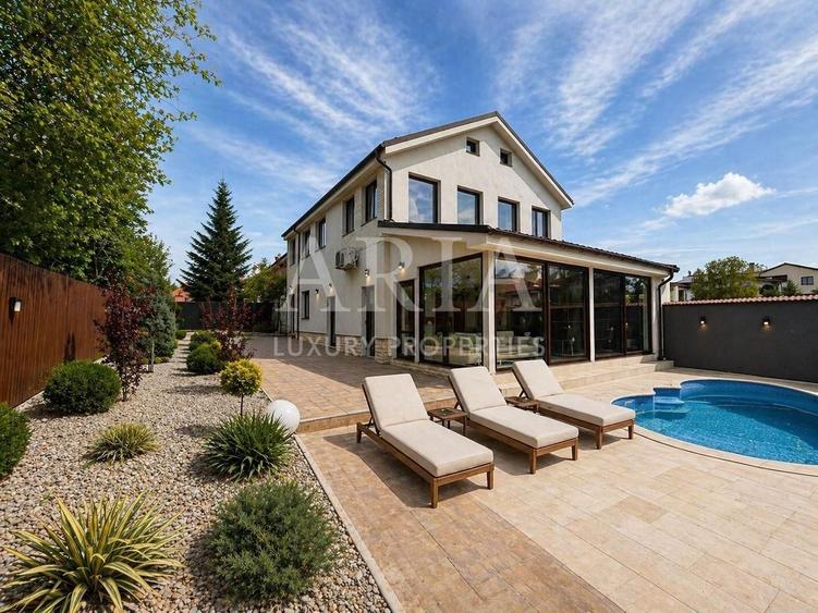 Casă individuală cu 5 camere cu Piscina în Ciofliceni