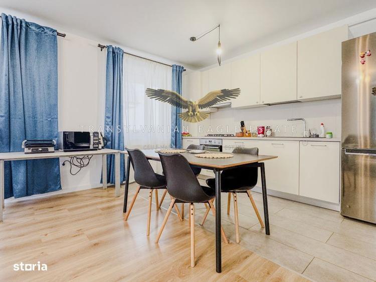 Apartament cu 3 camere semidecomandat, mobilat în Europa