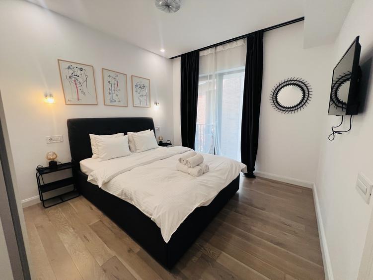 Apartament cu 2 camere semidecomandat, mobilat în Moșilor