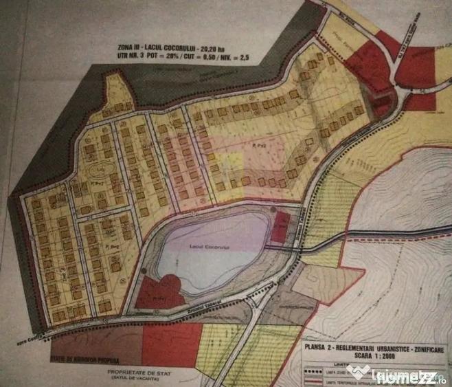 Teren de 2500 mp, în Voila