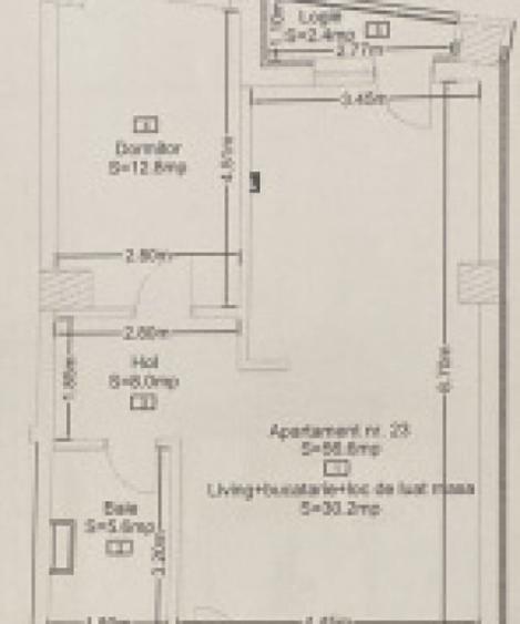 Apartament 2 camere, 56,68mp | Zona Dambul Rotund | Cluj-Nap - 1