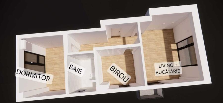 Apartament 3 camere, construcție nouă, 2 balcoane – Între Lacuri - 6
