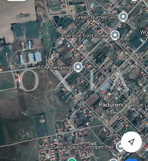 Teren Construcții intravilan de 6400 mp, în Pădureni (Jebel)