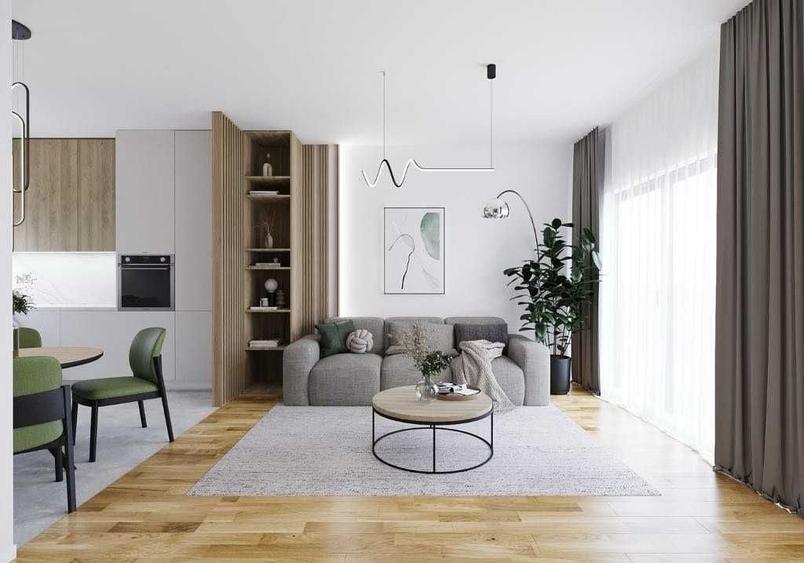 Apartament cu 3 camere decomandat în Voluntari