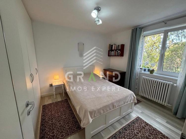 Apartament cu 2 camere semidecomandat, mobilat în Grigorescu
