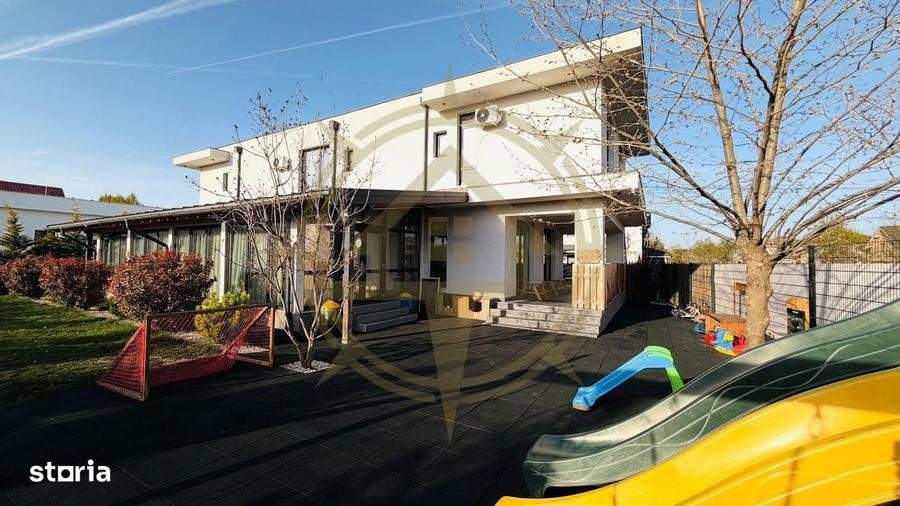 Casă cu 4 camere în Balotești