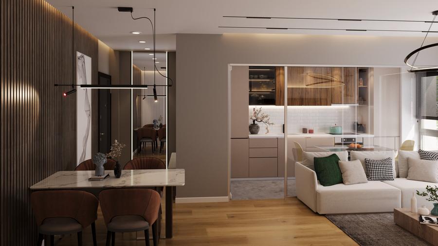 Apartament cu 2 camere în Theodor Pallady