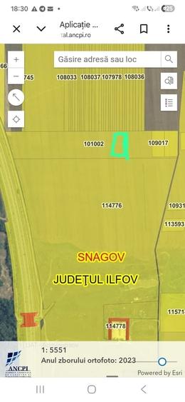 Teren în Snagov