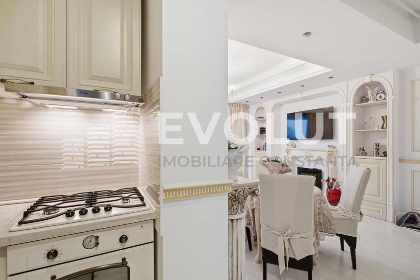 Apartament cu 3 camere decomandat, mobilat în Faleza Nord