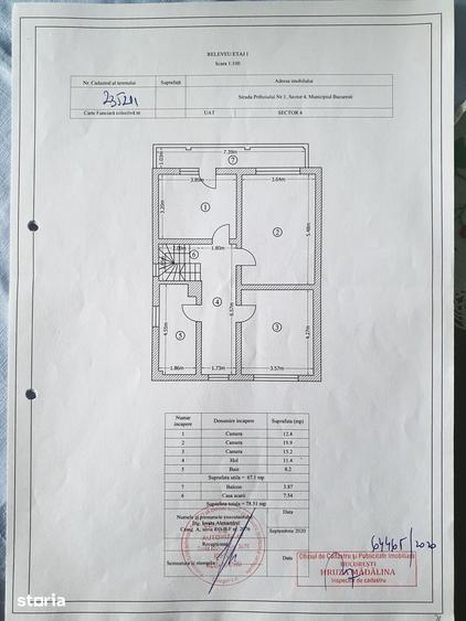 Casă cu 5 camere cu Teren 216 Mp în Giurgiului