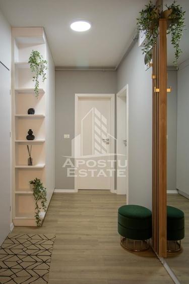 Apartament cu 2 camere nedecomandat, mobilat în Aradului