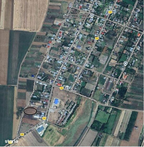 Teren de 2000 mp, în Schela