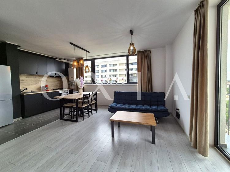 Apartament cu 2 camere semidecomandat, mobilat în Torontalului