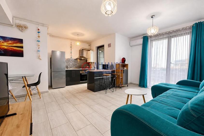 Apartament cu 2 camere semidecomandat în Central