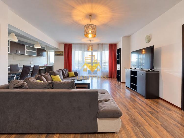 Apartament cu 2 camere semidecomandat, mobilat în Plopilor