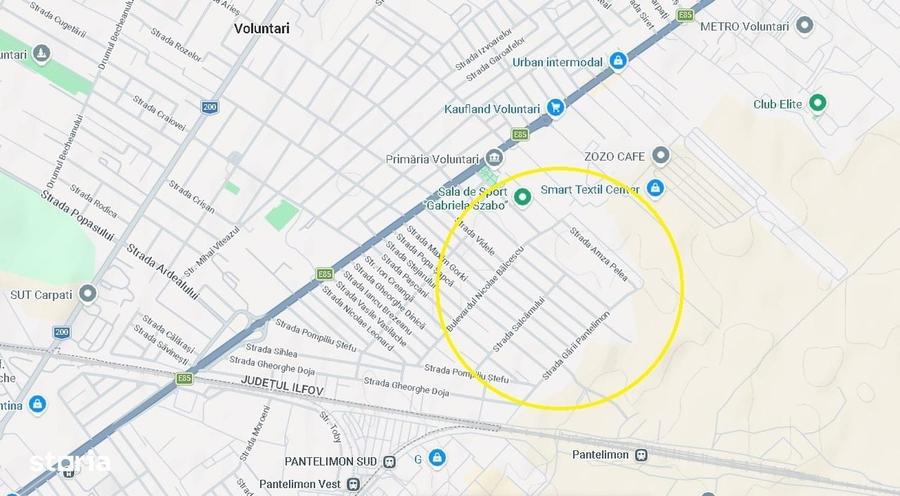 Voluntari Teren intravilan 638 mp Toate utilitatile | Langa Primarie - 1