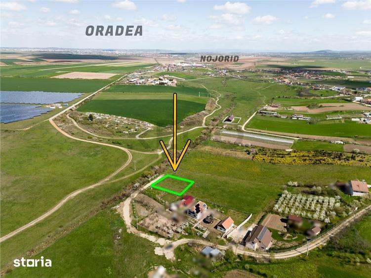 Teren de 530 mp, în Nojorid