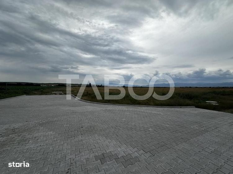 Teren industrial cu PUZ aprobat 1500 mp si front 42 m in Ocna Sibiului - 1