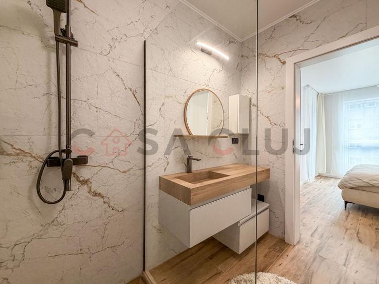 Apartament cu 2 camere semidecomandat, mobilat în Florești — fotografia 3