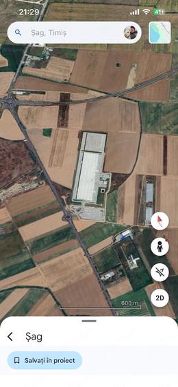 Teren de 700000 mp, în Șag