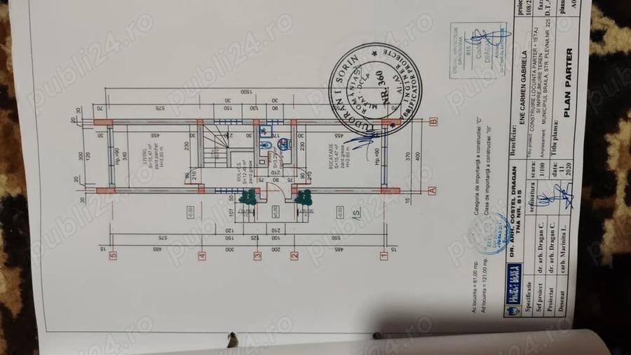 Teren de 247 mp, în Central
