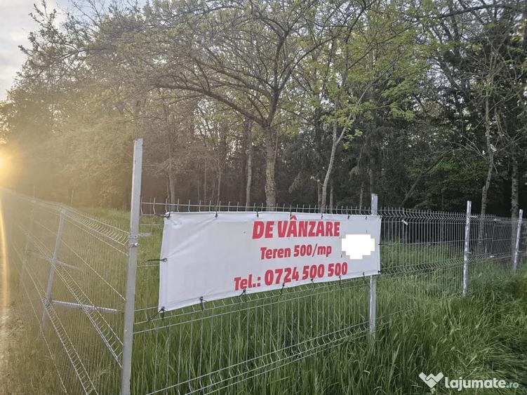 Teren de 500 mp, în Hipodrom