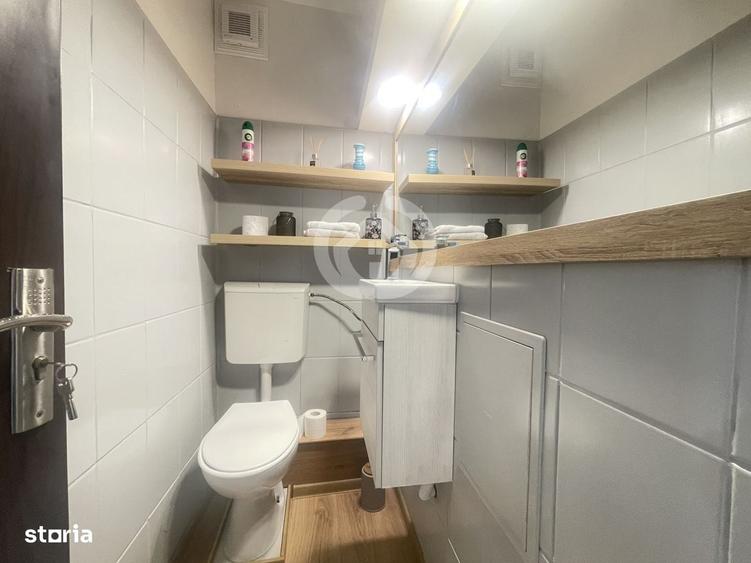 Apartament cu 3 camere decomandat, mobilat în Turnișor