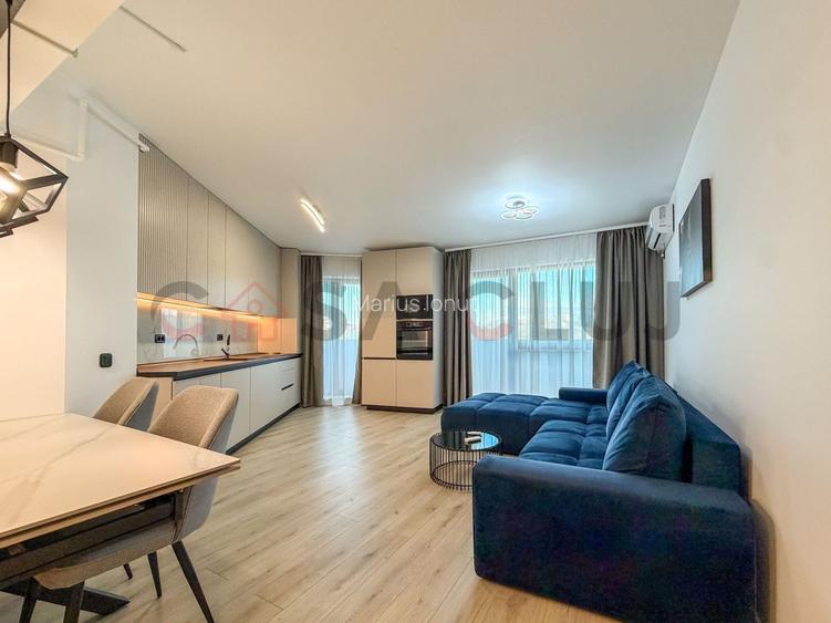 2 camere, nou, nelocuit, la cheie