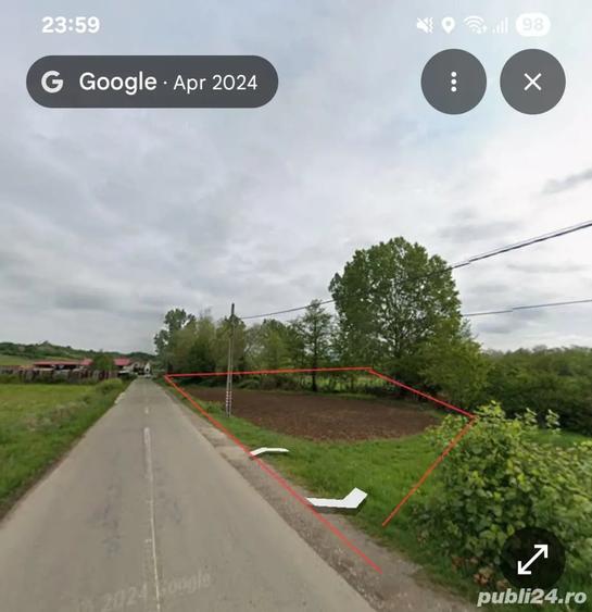 Teren de 1374 mp, în Remetea