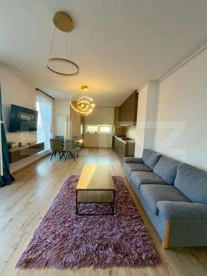 Apartament cu 3 camere decomandat, mobilat în Tractorul