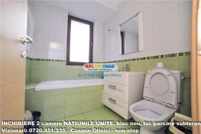 Apartament cu 2 camere decomandat, mobilat în Națiunile Unite
