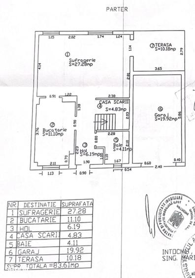 Casă cu 4 camere cu Teren 272 Mp în Central