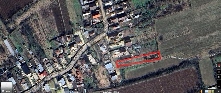Teren Construcții intravilan de 1500 mp, în Periș
