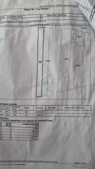 Teren agricol intravilan de 2100 mp, în Berghia