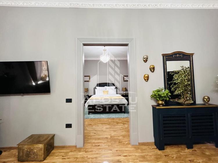 Apartament cu 2 camere semidecomandat, mobilat în P-ța Maria