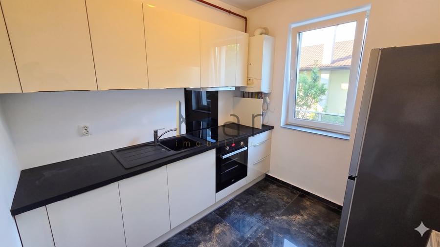 Apartament cu 2 camere decomandat, mobilat în Borhanci