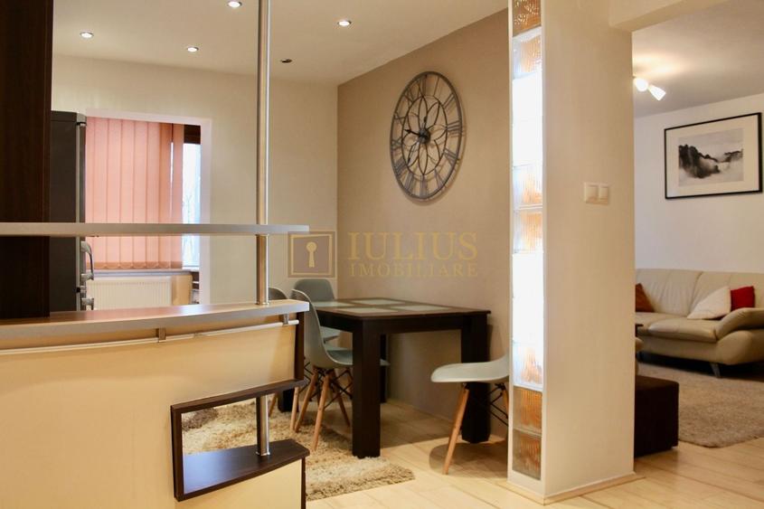 Apartament cu 2 camere decomandat, mobilat în Spitalul Județean