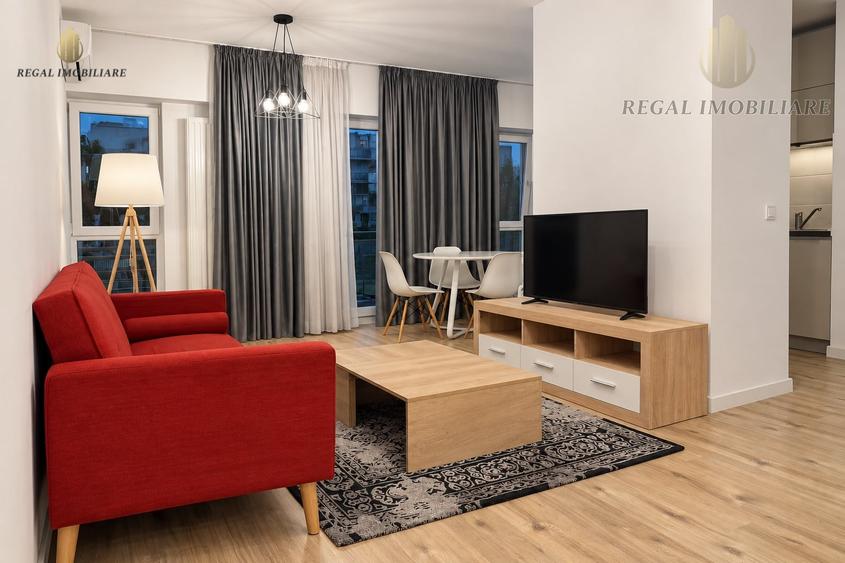 Apartament cu 2 camere decomandat, mobilat în Pipera