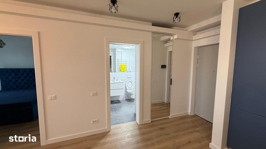 Apartament cu 2 camere semidecomandat în Central