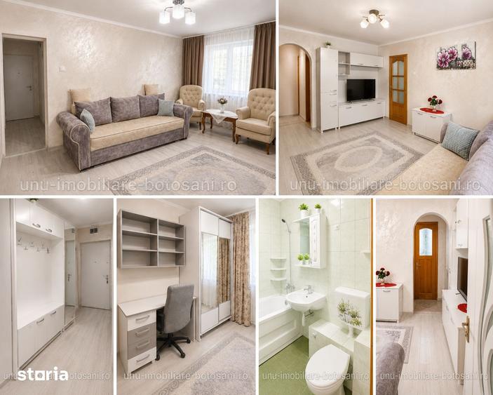 Apartament cu 2 camere semidecomandat în Central