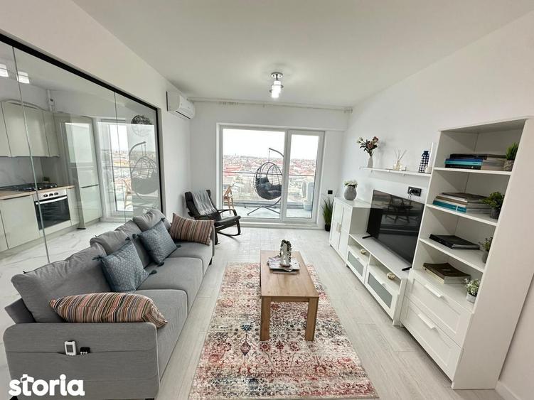 Apartament cu 2 camere, mobilat în Industriilor