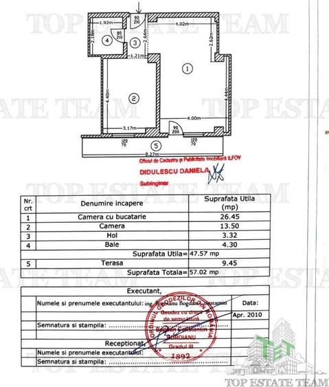Apartament cu 2 camere în Dudu