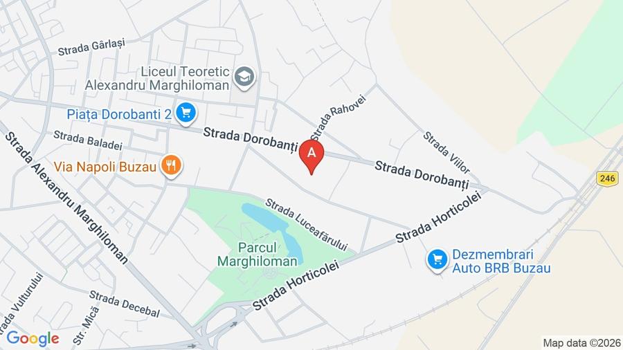 Casă individuală cu 3 camere cu Canalizare în Dorobanți 2