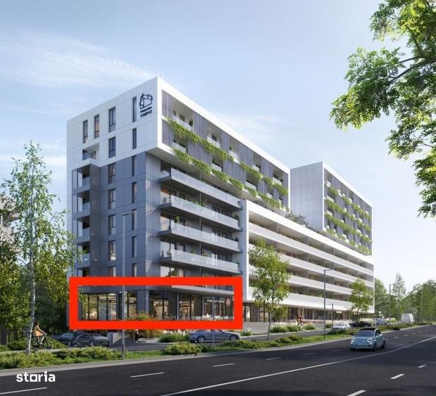 Spațiu comercial, de 159 mp, în Aurel Vlaicu