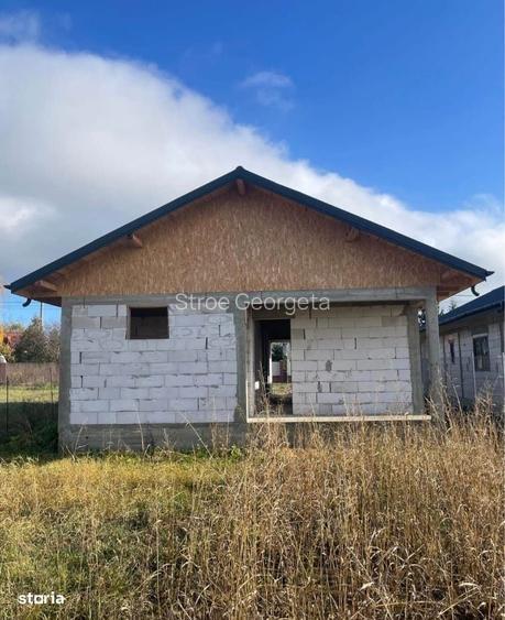 Casa de vanzare la gri in Popricani, jud Iasi