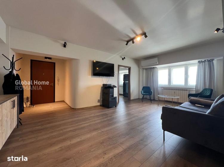 Apartament cu 4 camere semidecomandat, mobilat în Unirii
