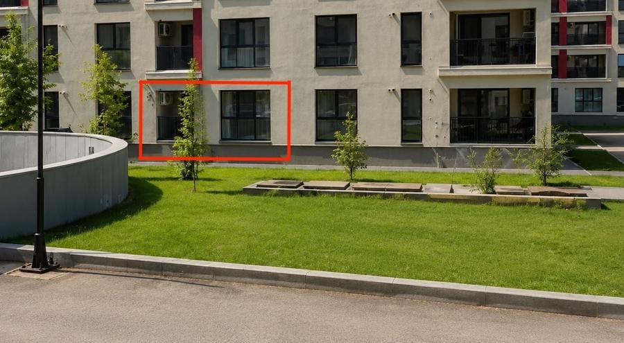Garsonieră decomandată în Lujerului